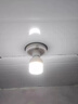 球泡灯LED高亮灯泡省电家用工厂e27螺口节能护眼无频闪 白光 E27螺口-80VV【节能高配】1只装 实拍图