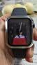 Apple/苹果 Watch SE 3 智能手表GPS+蜂窝款40毫米午夜色铝金属表壳午夜色运动型表带M/L MEPR4CH/B 实拍图