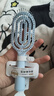 名创优品（MINISO）梳子升级款迷你便携立式骨梳美发梳造型梳礼物女 带清洁刷 蓝色 实拍图