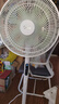 美的（Midea）【幸运草安睡1S】一级能效直流变频声控电风扇家用遥控卧室静音落地扇台式桌面抗菌大风力转页扇 实拍图