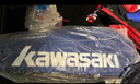 川崎（KAWASAKI）羽毛球包单肩背包网球包男女独立鞋袋羽毛球拍包8327蓝红 实拍图