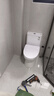 九牧（JOMOO）11173-2-1/41KD-3大力神普通马桶家用虹吸抗菌节水坐便器400坑距 实拍图