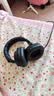 承策 适用铁三角ATH-M50X耳罩M30X M40X M20X头戴式耳机套MSR7 DSR7 S700BT WS770隔音海绵垫升级配件 【原配款】黑色蛋白皮耳套一对 实拍图