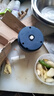 绞肉机小型打蒜器家用绞蒜切蒜器多功能辅食料理机电动蒜泥神器蒜蓉机自动切菜机压蒜器 宝蓝色- 0.26L （升级大电机） 实拍图