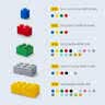 乐高（LEGO）积木拼装11044创意玩乐积木盒+11023绿色底板双组套 实拍图