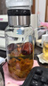 【送杯套】大容量加厚玻璃杯子便携杯茶水分离带杯套泡茶水杯 透明 1000ml吨吨桶 1只装 实拍图