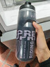 EVR骑行水壶保冷水杯挤压式出水 暗夜黑 620ML 实拍图