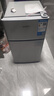 志高（CHIGO）小冰箱迷你小型家用冷藏冷冻两用宿舍出租房用双门办公室电冰箱节能省电 【店长推荐】48L银色【一级能效丨全国联保】 实拍图