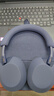 索尼（SONY）WH-1000XM5 头戴式无线耳机 蓝牙降噪耳机1000XM4升级款 网课游戏 华为苹果适用礼物送男女友学生 深夜蓝 实拍图