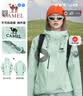骆驼（CAMEL）【王俊凯同款】凯甲ICON冲锋衣女三合一羽绒服登山服 【迪丽热巴同款】盐雾青，女，A25CAFO289 抓绒内胆 L 实拍图