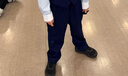 罗蒙儿童西装男童礼服六一演出服马甲套装主持婚礼毕业 藏青 130 实拍图