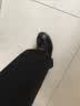 百思图【质感牛皮】热卖款商场学院风乐福鞋粗跟女单鞋 实拍图