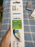 飞利浦（PHILIPS）电动牙刷头W2亮白型官方原装欧洲进口适配钻石1/3/3pro/CI/导航刷系列刷柄  3支装HX6063/96 黑 实拍图