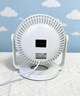 赛亿小风扇台扇台夹扇壁挂扇迷你学生宿舍床头办公室轻音桌面换气电风扇FJ7-01 实拍图