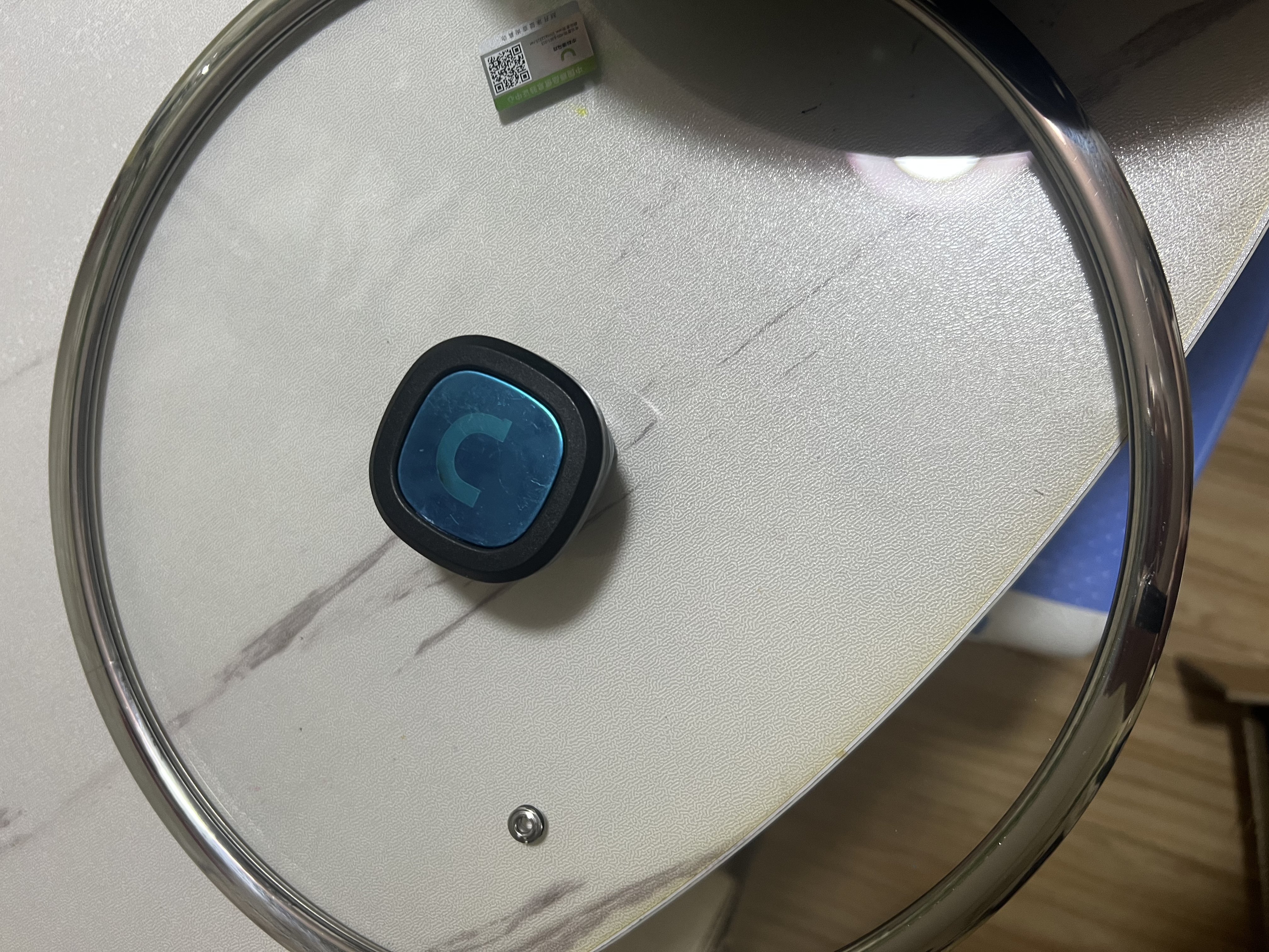 DUMIK德马克钛无氟涂层平底锅不粘锅家用电磁炉燃气灶炒菜锅不沾深煎锅 30cm无氟涂层煎炒锅+锅盖（XH01系列） 30cm 实拍图