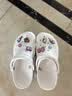 卡骆驰（CROCS）经典Clog女洞洞鞋一脚蹬沙滩鞋 CR10001-100 39（39-40） 实拍图