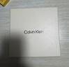 Calvin KleinJeans【父亲节礼物】男士真皮休闲ck双面字母带头牛皮革腰带皮带 003-太空黑 90cm 实拍图