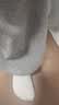 京东京造儿童袜子夏季薄款纯棉男童女童白色校园运动袜透气防滑青少年5双 实拍图