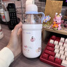 英氏（YEEHOO）冷萃儿童水杯吸管杯宝宝直饮幼儿园上学专用水壶夏季饮水喝水 实拍图