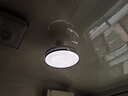 华硕照明全光谱护眼隐形收缩叶风扇吊灯餐厅厨房卧室现代轻奢黑白简约 实拍图