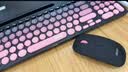 宏碁（acer）无线蓝牙双模键鼠套装OKR215/OKR281 轻薄人体工学办公家用商务电脑笔记本手机平板通用 黑莓粉 实拍图