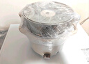 美的（Midea）电煮锅 小电锅 电蒸锅 宿舍小锅多功能锅辅食锅 1.6L学生寝室一体泡面小火锅电煮锅XZE2017 配蒸笼 实拍图