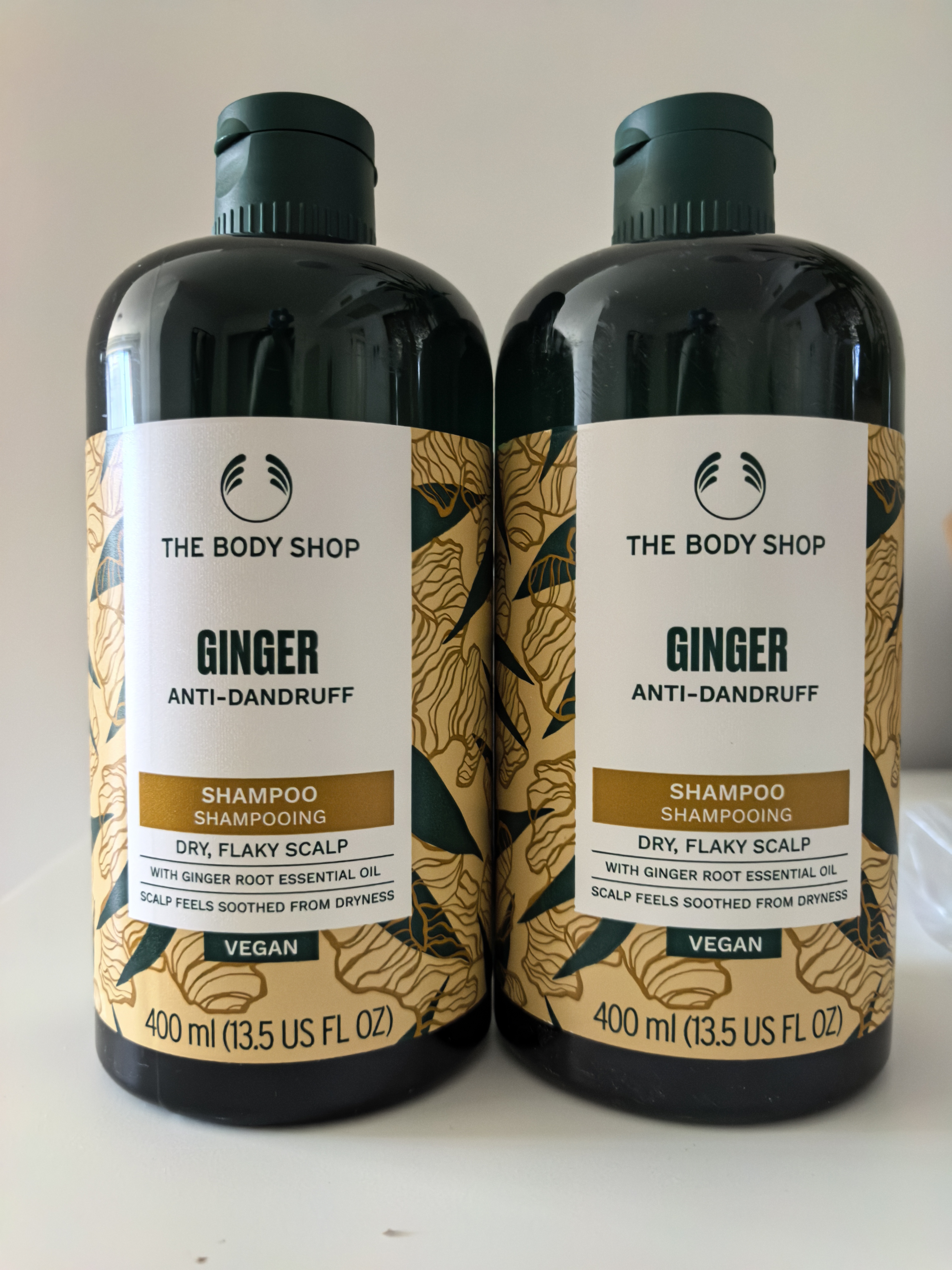美体小铺（The Body Shop）生姜洗发水400ml*2洗头膏去屑控油防脱英国进口 实拍图