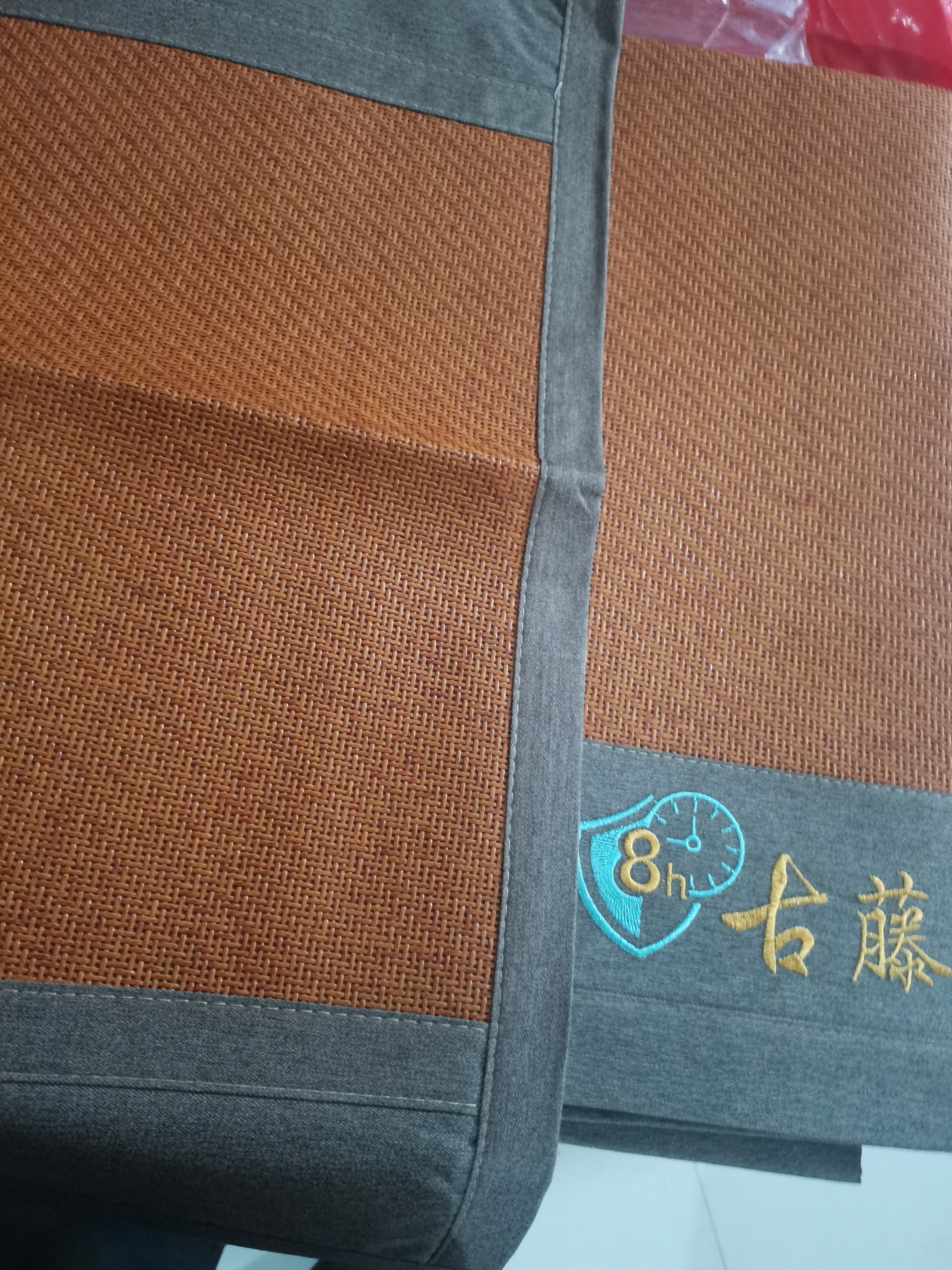 梦多福凉席藤席子夏天真抑菌然藤1.8x2米单人宿舍家用婴儿童软草席1.5米 A类抑菌古藤席【200*120】 实拍图