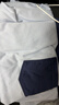 京东京造纯棉睡衣男士夏季短袖短裤套装10A抗菌26新款情侣家居服蓝色XL 实拍图