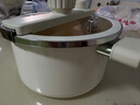 小熊（Bear）微压汤锅 搪瓷珐琅釉汤锅家用炖锅焖煮锅6L燃气灶通用JG061-P01 实拍图