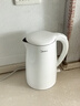 美的（Midea）电热水壶烧水壶1.7L304不锈钢0涂层双层隔热自动断电1500W养生冲奶 MK-SH17M130【价保618】 实拍图