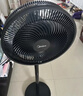 美的（Midea）【超级单品】七叶轻音立式电风扇家用柔风落地扇台式桌面小型风扇大风量节能摇头宿舍电扇 SAF30AB 实拍图