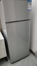 新飞冰箱小型租房用 一级能效冷 藏冷冻两用1-2人家用小冰箱 出租房双门电冰箱办公室两门 26年升级 86A一级能效【高性价比】银 实拍图