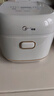 美的（Midea）【价保618】小碧玉电饭煲小型2-3人3升0氟有钛陶瓷白玉内胆家用电饭锅煮粥智能预约多功能锅RE360 实拍图