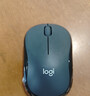 罗技（Logitech）M220 轻音鼠标 无线鼠标 办公鼠标 对称鼠标 带无线微型接收器 灰黑色 实拍图