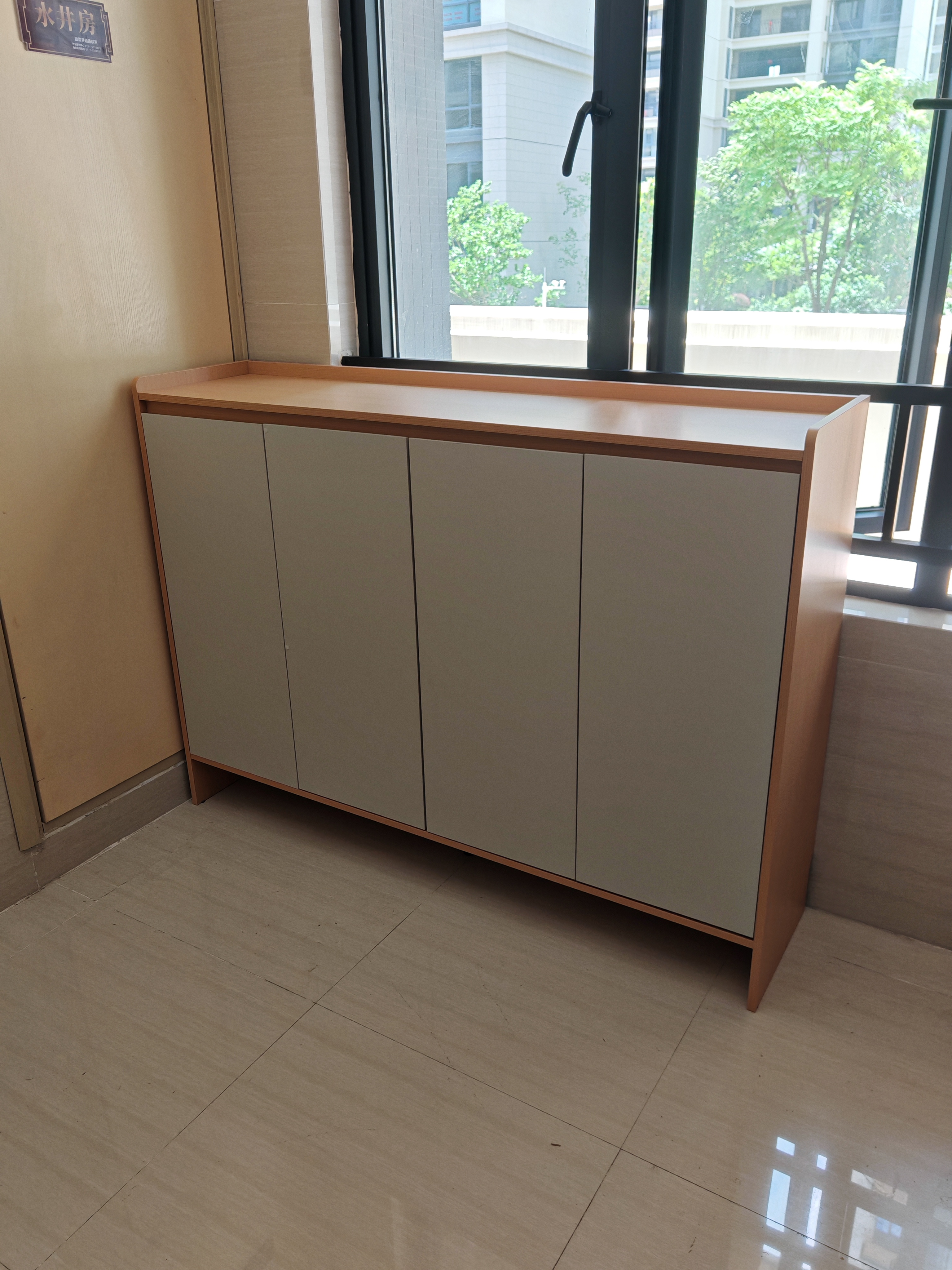 林氏家居家用门口鞋柜楼道新款入户柜鞋架收纳玄关柜一体柜OV4N 实拍图