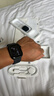 Apple/苹果 Watch S11 智能手表GPS款42毫米亮黑色铝金属表壳黑色运动型表带S/M MEU94CH/B 实拍图