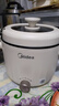 美的（Midea）电煮锅 泡面火锅宿舍小电锅 电蒸锅 多功能家用电热锅 2.6L蒸煮一体 小型2-3人用 配带蒸笼XZE2076 实拍图