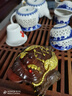 侑家良品茶宠可养 高端变色茶宠 三足金蟾蜍茶宠 茶桌摆件 乔迁送礼 实拍图