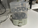 苏泊尔（SUPOR）煮蛋器 蒸蛋器 小蒸锅 煮鸡蛋神器 旋钮可定时自动断电双层 家用迷你鸡蛋羹多功能锅 Z15FK953 实拍图