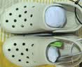 卡骆驰（CROCS）经典泡芙Clog男女一脚蹬懒人沙滩鞋 CR207521-2Y2 37 实拍图