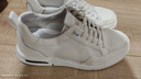 百丽男鞋牛皮小白鞋夏季厚底一脚蹬休闲板鞋A2009 白色-内增高6cm 40 实拍图