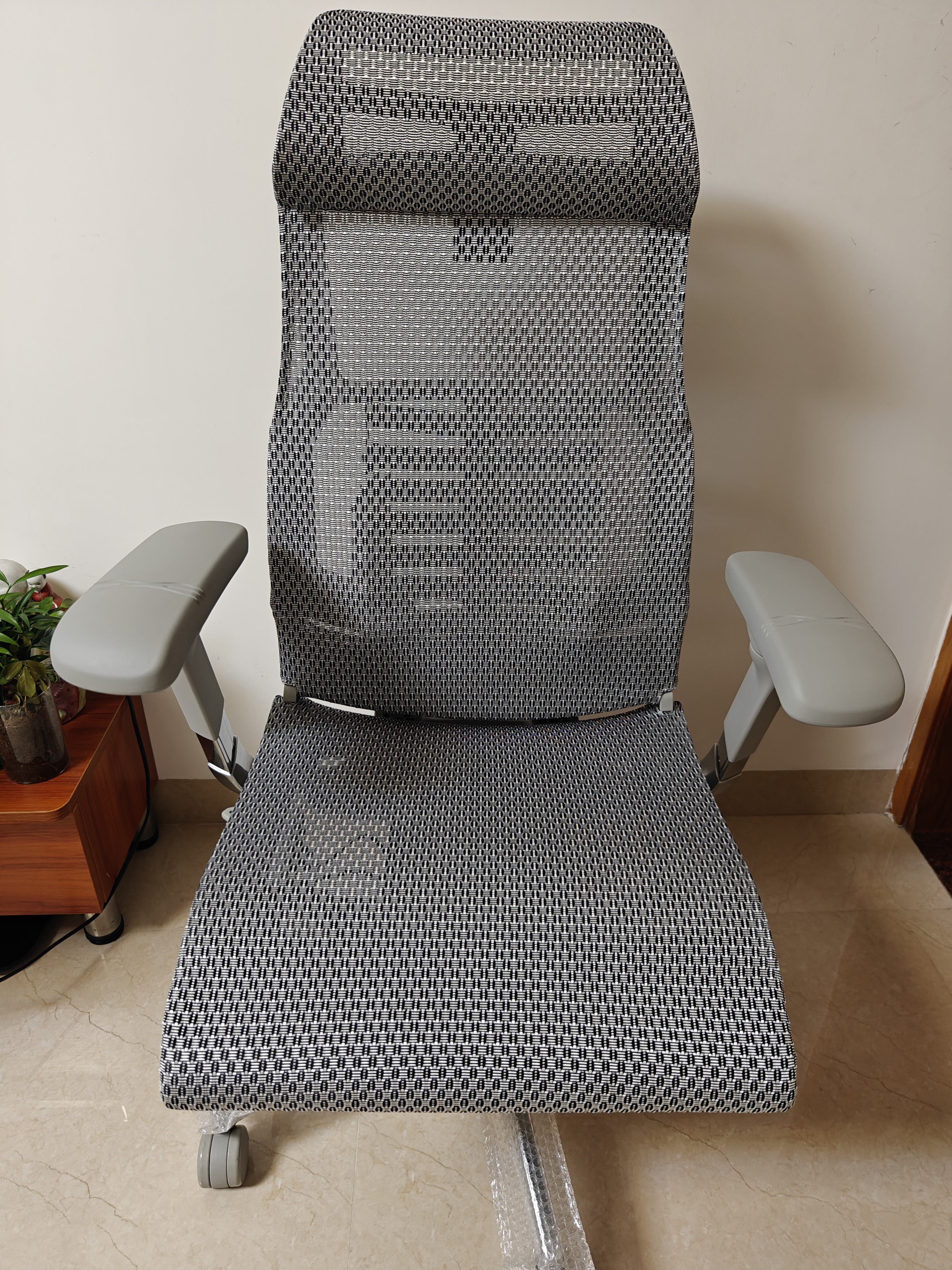 Ergonor保友Pofit 2代 智能人体工学椅 游戏电竞椅 撑腰电脑椅办公椅子 银白网 整椅发货 送货上门 实拍图