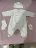 童泰【孕妈有礼-会员39.9元】婴儿衣服连体衣新生儿宝宝服纯棉春夏季 黄色贝贝熊 （四季款/纯棉) 52cm 实拍图