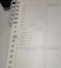 晨光（M&G）文具B5/100张英语活页线圈本 不硌手笔记本本子初高中作业本记事本白色透明1本APYX485U-ZZC 实拍图