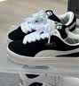 彪马（PUMA）面包鞋|经典复古休闲滑板鞋男女夏季板鞋SUEDE395205 黑色-白-02 39 实拍图