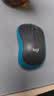 罗技（Logitech）M221无线鼠标(M220造型)usb无线静音鼠标笔记本台式电脑mac无线办公鼠标中小手电池小巧便携 多彩 雾霭蓝 实拍图