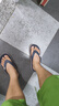 CROCS卡骆驰贝雅卡骆班人字拖运动拖鞋男鞋女鞋居家人字拖|205393 深蓝/辣椒红-4CC 40 (250mm) 实拍图