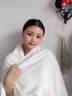 麦希尔浴巾家用吸水速干加大非纯棉不掉毛情侣款一对裹巾2026新款大毛巾 法兰绒浴巾【2条装】粉色+蓝色 实拍图