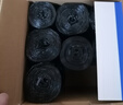 苏诺背心式垃圾袋黑色50*60cm270只双面2丝加厚加大厨余厨房垃圾袋 实拍图